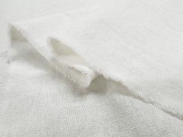 ナチュラルカラーの綿麻キャンバス無地オフホワイト