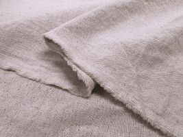 ナチュラルカラーの綿麻キャンバス無地ラベンダー