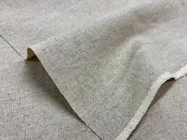 やわらかハーフリネンキャンバス無地「サブレ」生成(綿かす残し)