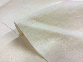 やわらかハーフリネンキャンバス無地「サブレ」オフホワイト