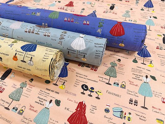 シャーティングプリント 小関鈴子コレクション「Fashion style」