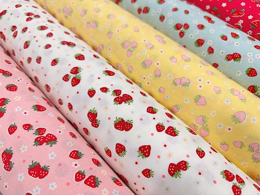 シャーティングプリント 松山敦子30`sCollection「かわいいイチゴ」