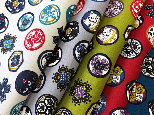 スケアープリント にゃんこだ和「かもんだにゃー」