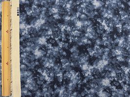 【現品限り特価】高島ちぢみプリント「タイダイ」ジャパンブルー系