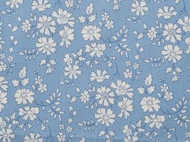 リバティプリントタナローン カペルサックス系