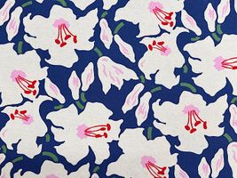 コットンこばやし綿麻キャンバスプリント「百合」_拡大イメージ