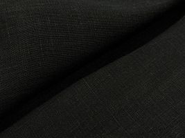 25番手のトリプルワッシャー加工ヨーロッパブラックリネン_拡大イメージ