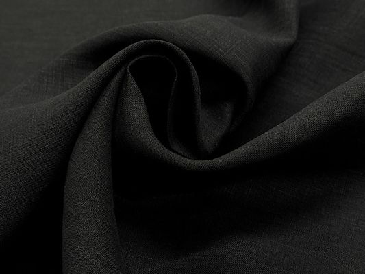 ヨーロッパうまれのトリプルワッシャー加工ブラックリネン