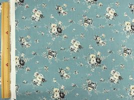 YUWA70マスターローンプリント「薔薇のブーケ」エメラルド