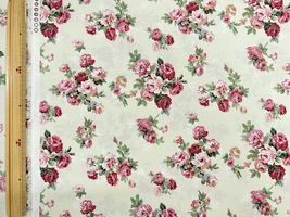 YUWA70マスターローンプリント「ローズの花束」ペールグリーン