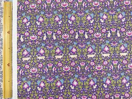 スケアープリント アーティスティックハーモニー「Damask style」パープル