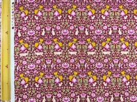 スケアープリント アーティスティックハーモニー「Damask style」ワインレッド