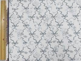 青木美沙子×クラシカルモダン 広幅ポリエステルプリント「マイルーム」グレー×ブラック