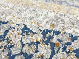 my piece of fabric 60ローンプリント「アニマル・ベーカリー」_拡大イメージ