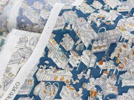 my piece of fabric 60ローンプリント「アニマル・ベーカリー」_拡大イメージ