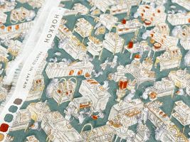 my piece of fabric 60ローンプリント「アニマル・ベーカリー」_拡大イメージ