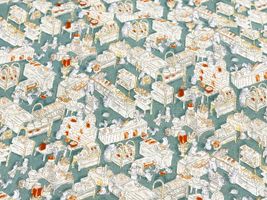 my piece of fabric 60ローンプリント「アニマル・ベーカリー」_拡大イメージ