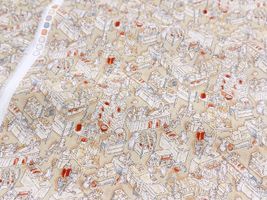 my piece of fabric 60ローンプリント「アニマル・ベーカリー」_拡大イメージ