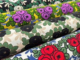 コットンこばやし コットンキャンバスプリント「ポタリーローズ」_拡大イメージ