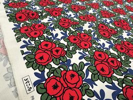 コットンこばやし コットンキャンバスプリント「ポタリーローズ」_拡大イメージ