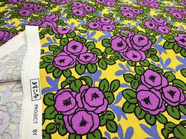 コットンこばやし コットンキャンバスプリント「ポタリーローズ」_拡大イメージ