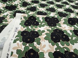 コットンこばやし コットンキャンバスプリント「ポタリーローズ」_拡大イメージ