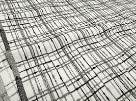 【現品限り特価】Exclusive Collection ゆらゆらチェックのコットンローンレース_拡大イメージ