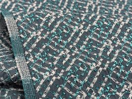 【現品限り特価】Exclusive Collection きらめくバイアス模様のコットンローンレース_拡大イメージ