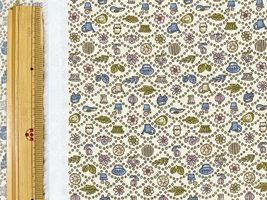 ボタニカルスケアープリント「ガーデニング」アイボリー