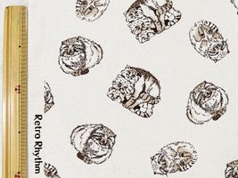 マヌルネコのオックスプリント生成(綿かす残し)