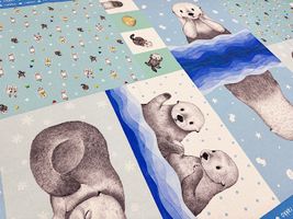 コッカ ラッコ推しのシーチングパネルプリント_拡大イメージ