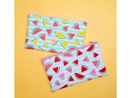 POPなネオンスイカのシーチングプリント_拡大イメージ