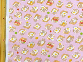 【期間限定特別価格】オックスプリント 「くまちゃんのふかふかパンベッド」_拡大イメージ