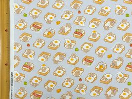 【期間限定特別価格】オックスプリント 「くまちゃんのふかふかパンベッド」_拡大イメージ