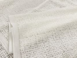 【現品限り特価】綿混ジオメトリックラッセルレース_拡大イメージ