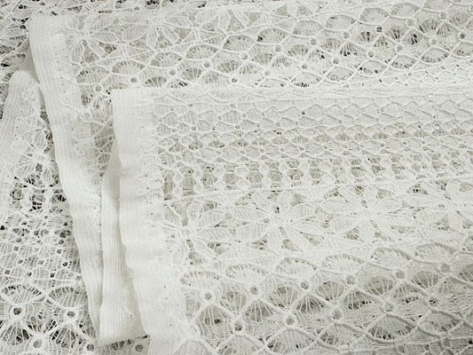 【現品限り特価】フラワーコードラッセルレース