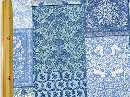 シーチングプリント アールヌーヴォー・シンフォニー「Antique books」_拡大イメージ