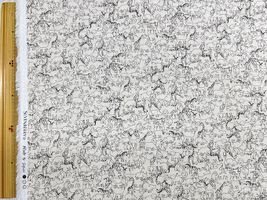 動物たちのふんわりダブルガーゼプリントオフホワイト