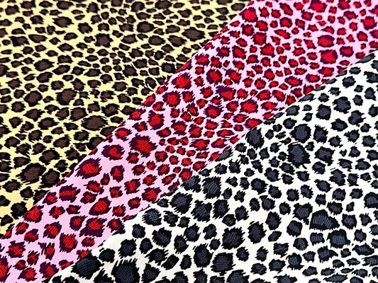 アニマルツイルプリント「ヒョウ柄」
