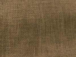 お買い得価格の国産広幅フレンチリネンクロスモカ