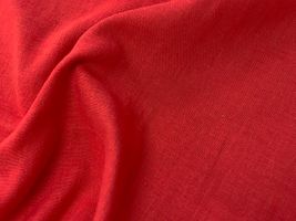 ふわふわ大人のダブルガーゼ無地レッド