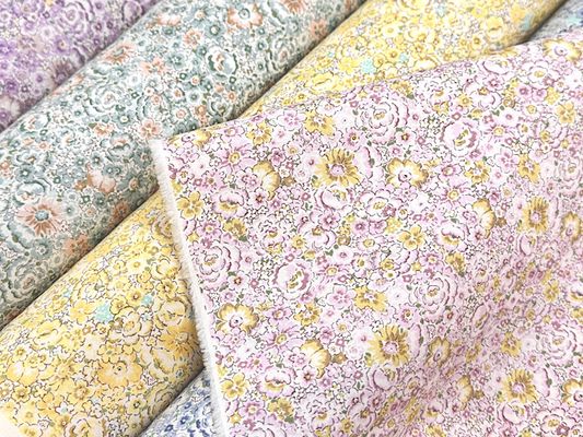 コットンこばやし やわらかなお花畑のブロードプリント