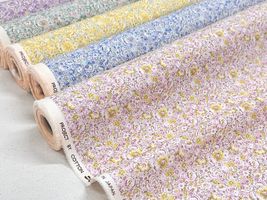 コットンこばやし やわらかなお花畑のブロードプリント_拡大イメージ