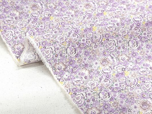コットンこばやし やわらかなお花畑のブロードプリント