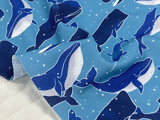 星の砂とクジラのクールクロスニット