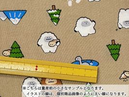 リトルミステリーシーチングプリント「やまともりのモンスター」_拡大イメージ