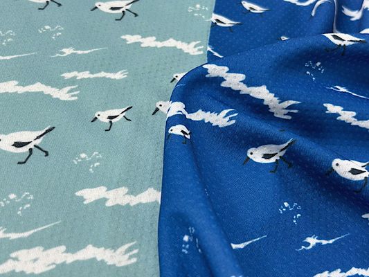 風流な浜千鳥のクールクロスニット