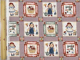 カントリー調スケアープリント「John&Emily」_拡大イメージ