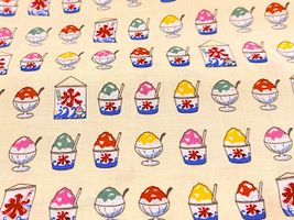 【現品限り特価】冷たくて美味しいよ♪かき氷のスケアプリント練乳