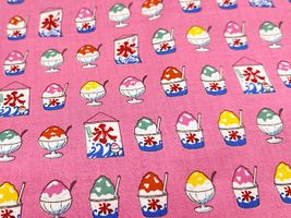 【現品限り特価】冷たくて美味しいよ♪かき氷のスケアプリントイチゴ